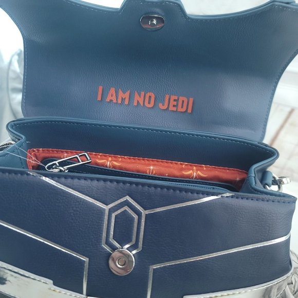 Star Wars Ahsoka Blue White Cosplay Detachable Strap Convertible Backpack Bag - Picture 7 of 15